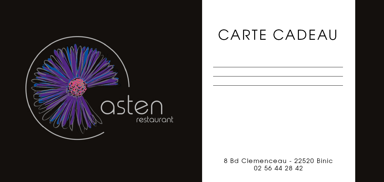 asten restaurant gastronomique brasserie carte cadeau